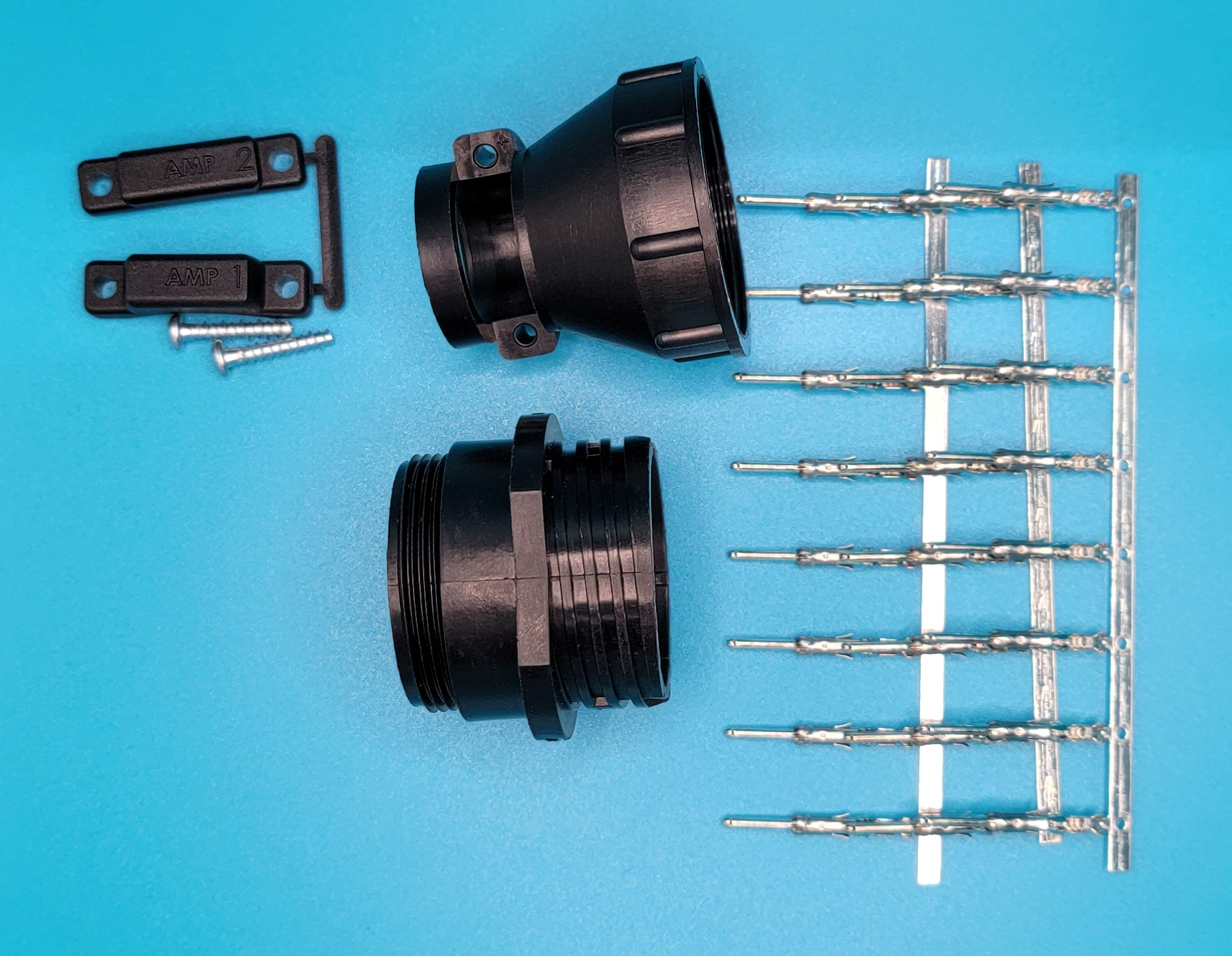 AMP 206838-2 | 24 Terminal CPC Standard Sex Receptacle Connector Kit